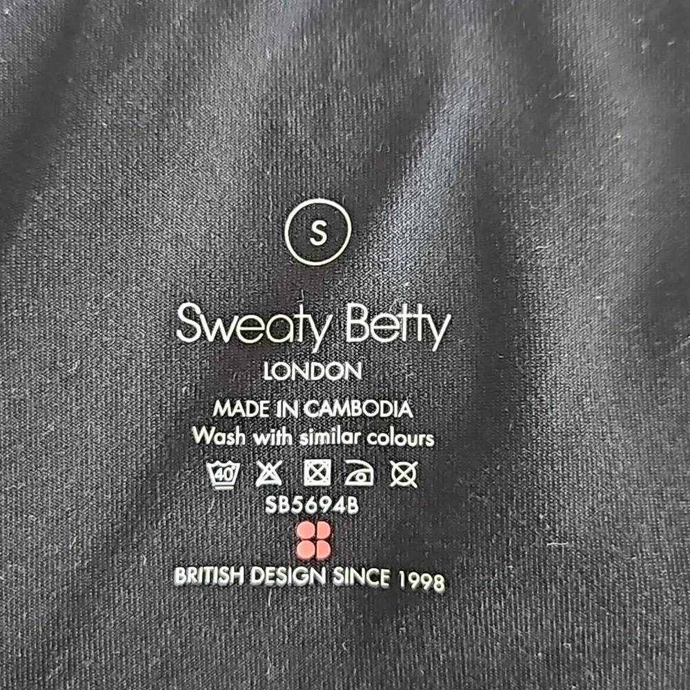 Sweaty Betty Gary Long Sleeve Black Jumpsuit Size Small - Picture 9 of 12